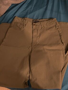 Dictionary High-Rise Wide Leg Jeans in green